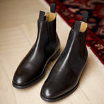 Charger l&#39;image dans la galerie, Kent - Chaussures Chelsea Boots Cuir Noir
