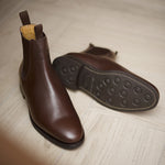 Charger l&#39;image dans la galerie, Kent - Chaussures Chelsea Boots Cuir Marron
