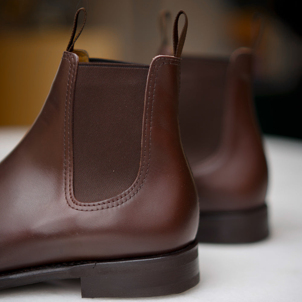 Kent - Chaussures Chelsea Boots Cuir Marron