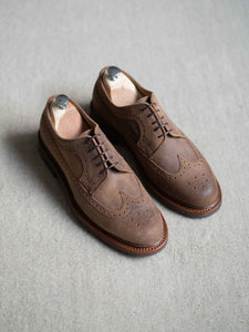 Brogues - Chaussures Derby Cuir Gras Marron