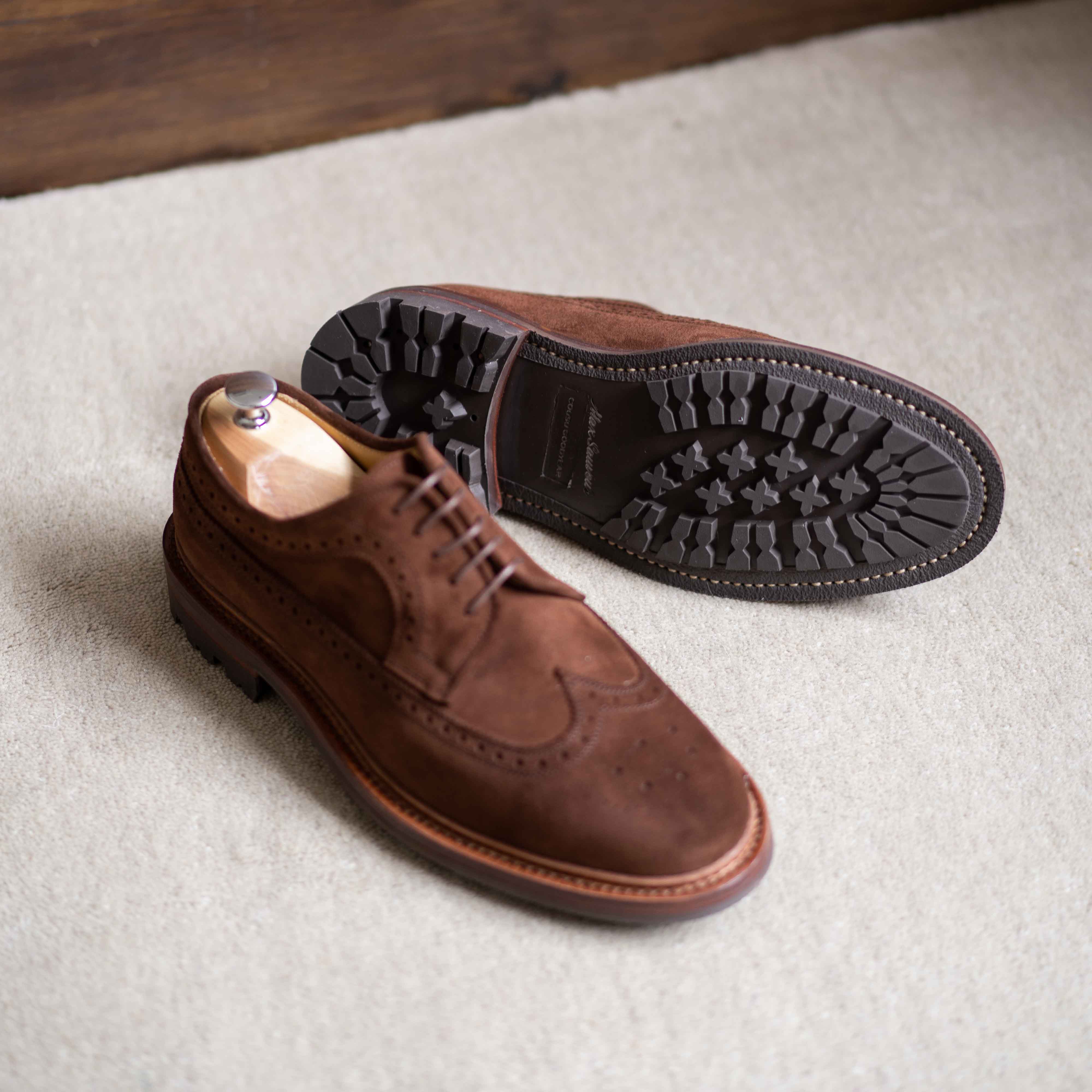 Brogues - Chaussures Derby Cuir Noir – Max Sauveur