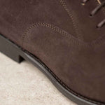Charger l&#39;image dans la galerie, Oxford - Chaussures Richelieu Daim Chocolat
